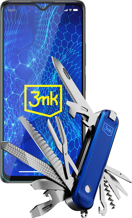 Kaljeno zaščitno steklo 3mk HardGlass Max Lite za Xiaomi Redmi Note 10 Pro, črno
