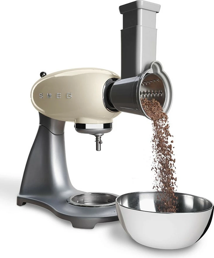 Set za rezanje zelenjave, SMEG SMSG01, za SMF01/02/03/13, inox, siva
