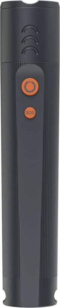 Ročna LED svetilka Hama FLX600, 600 lm, domet ~250 m, IP44, nastavljiv fokus, 4 načini, SOS, na baterije AAA, črna