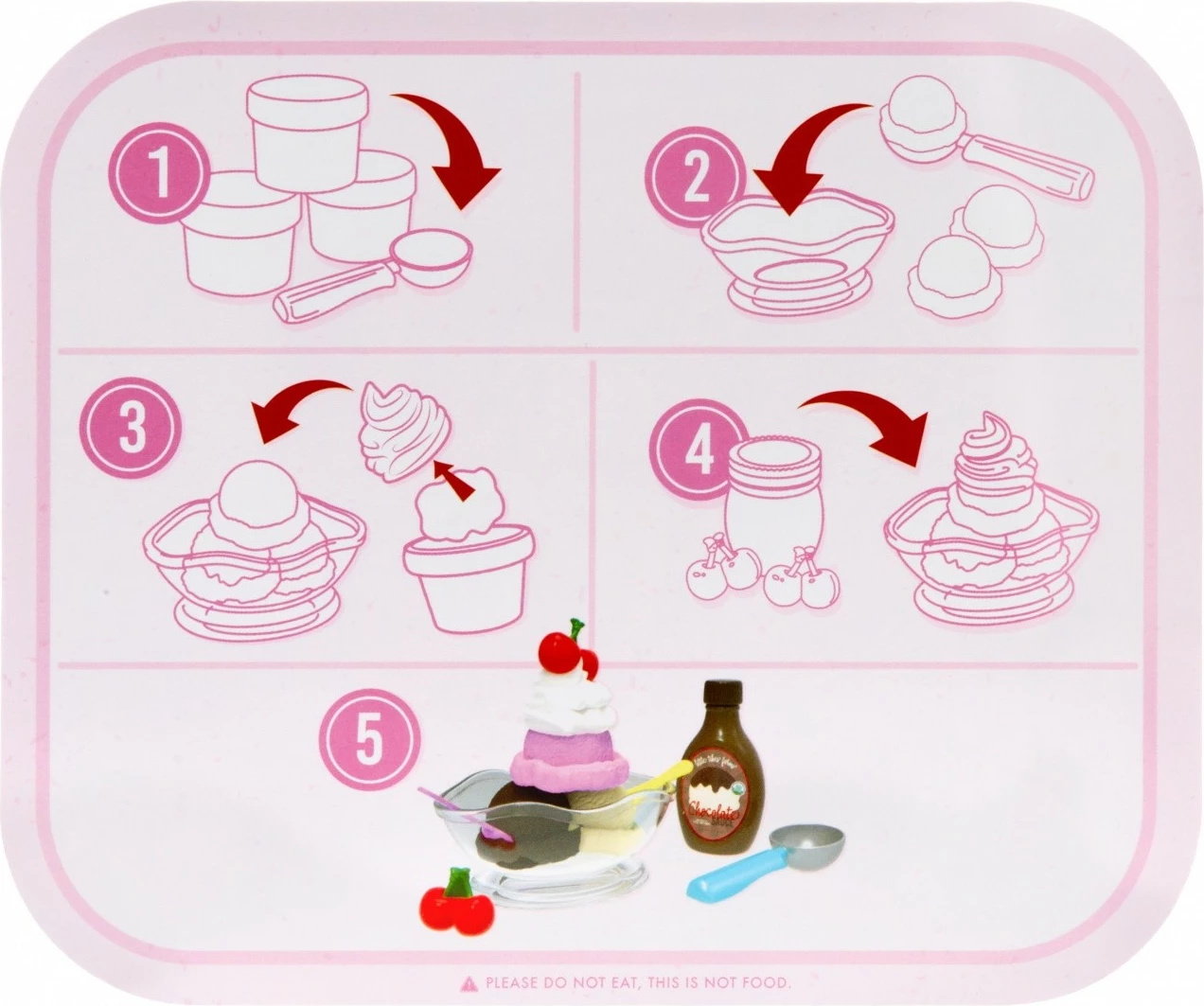 Igralni set za sladoled Little Tikes Creative Chefs, 17 dodatkov, večbarven