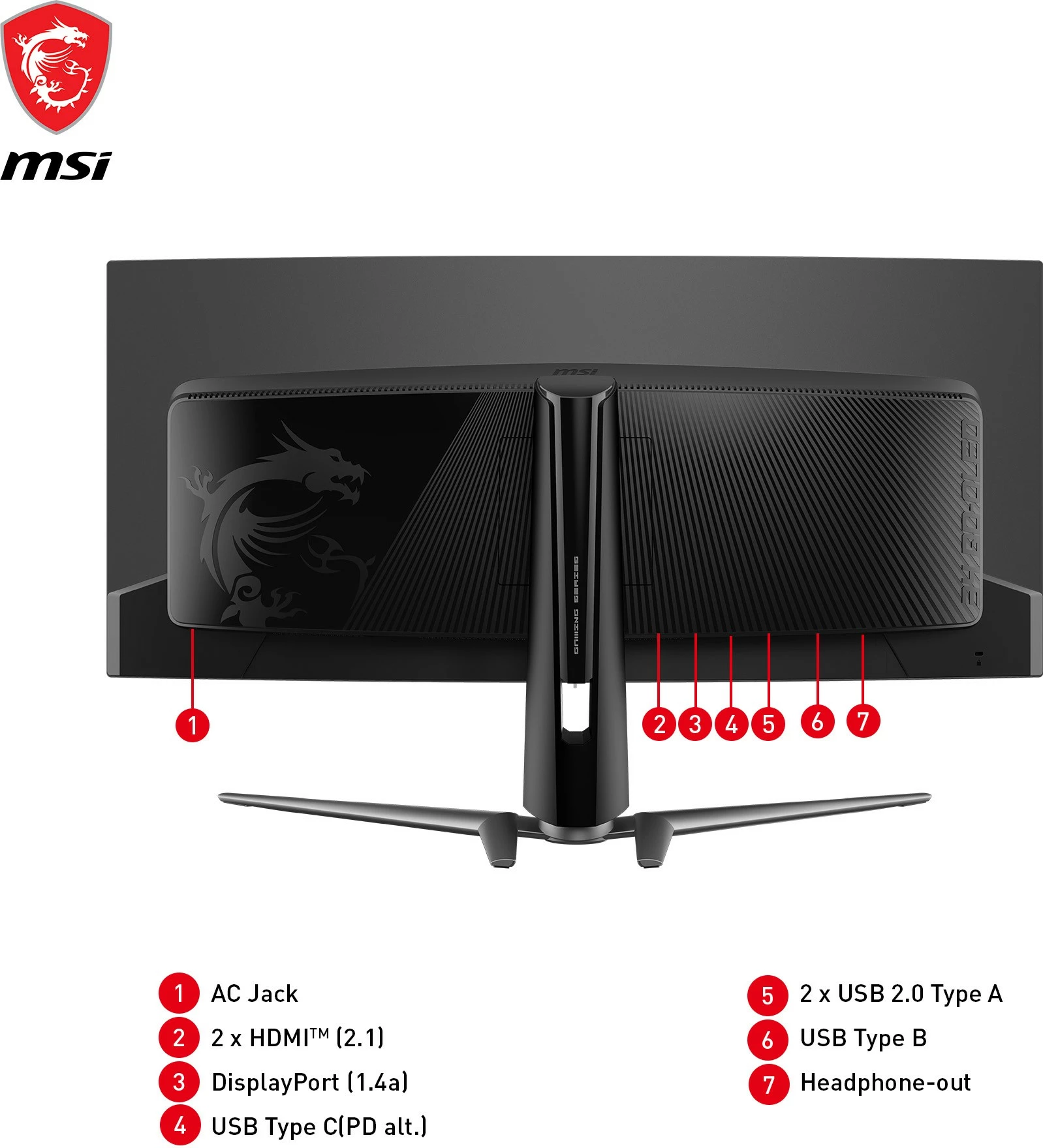 Igralni monitor 34,18" UWQHD OLED, 175 Hz — MSI MAG 341CQPDE