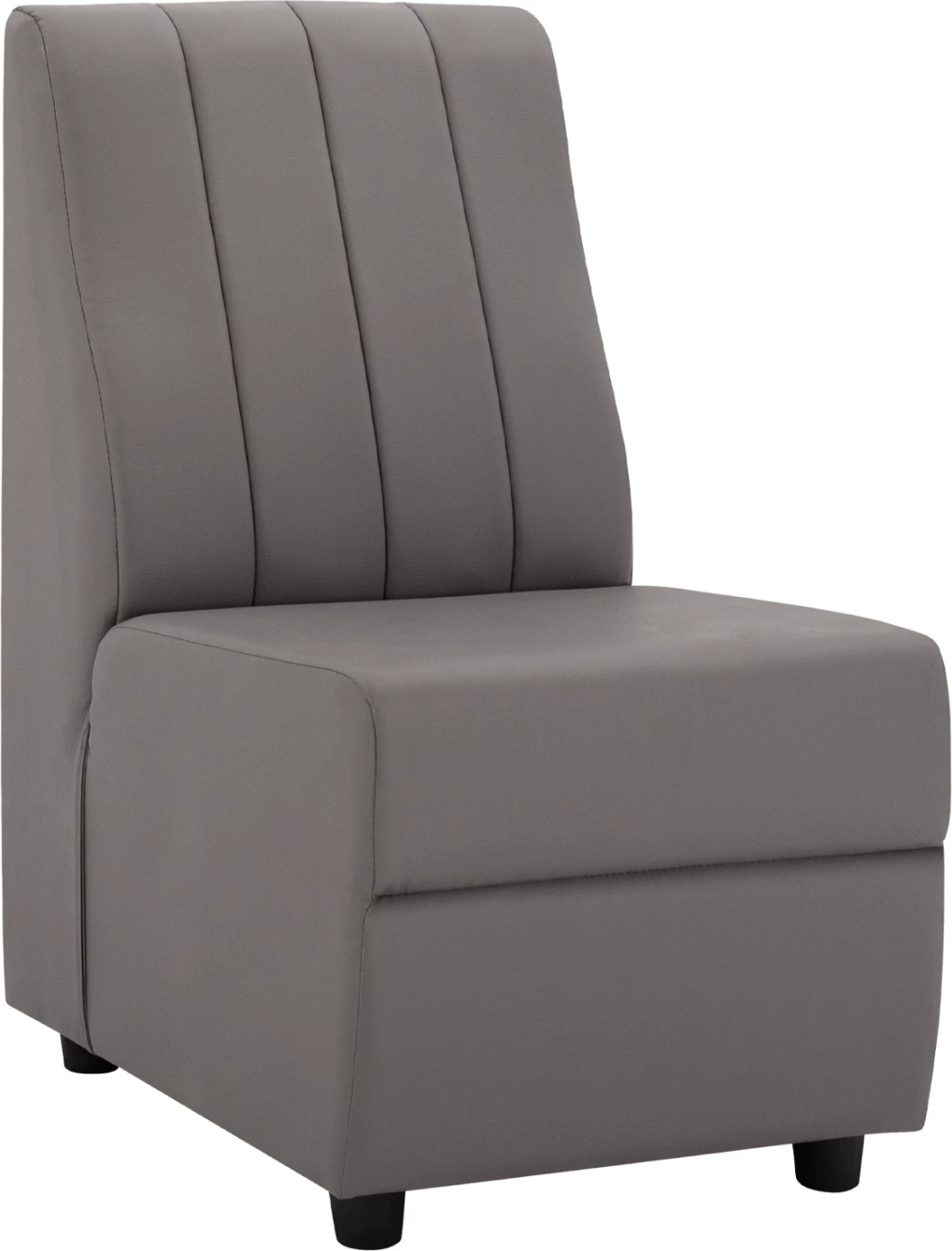 Fotelj Landon FH3162.10, siva PU, 51x66x93 cm