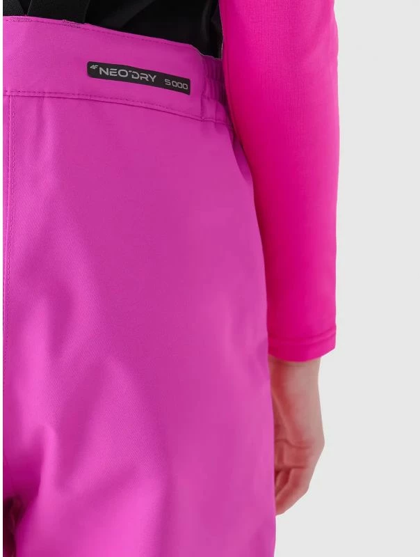 Skijaške hlače za otroke 4F, roza