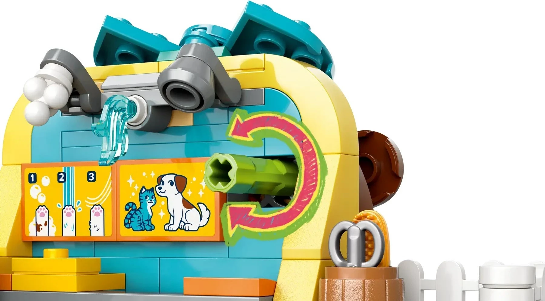 Trgovina z dodatki za hišne ljubljenčke LEGO Friends 42650