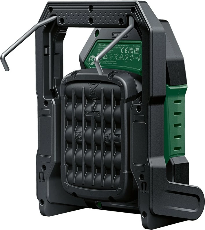 Prenosna delovna svetilka Universal Light 18V-210, Bosch, 1500 mAh, črno-zelena