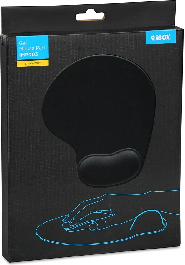 Mauspad črn iBox MP003