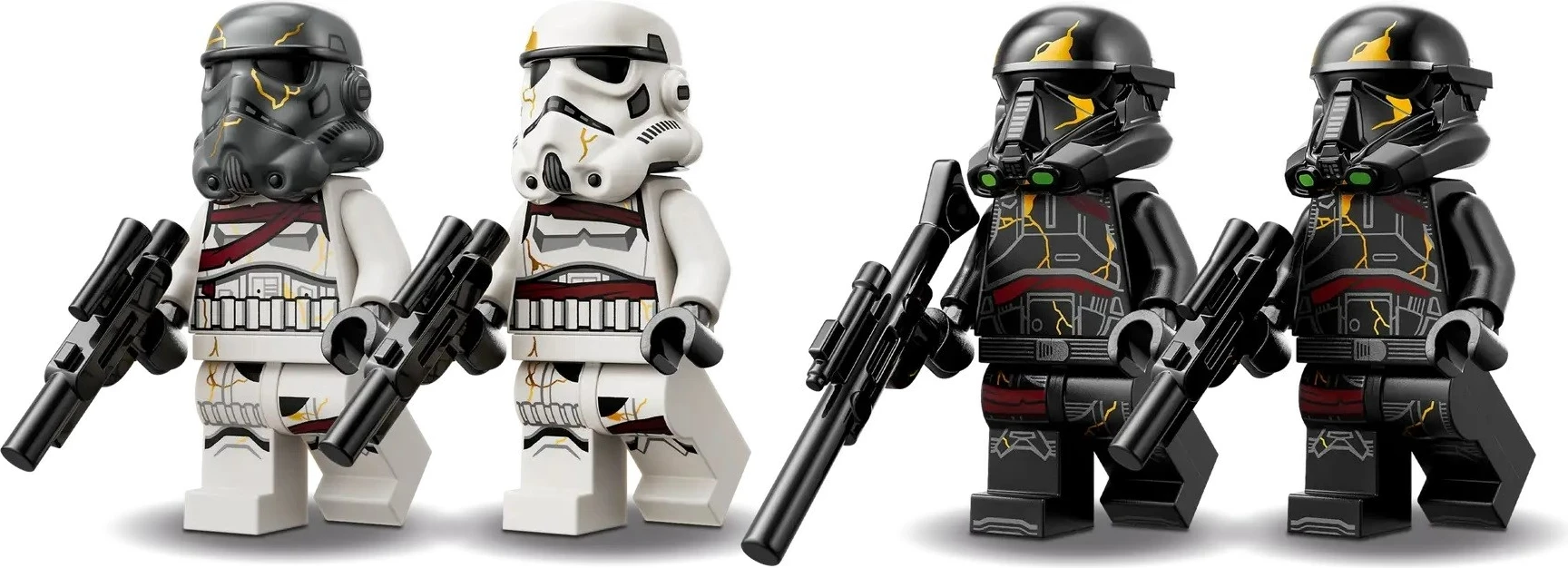 Set za bitko s Death Trooper in Night Trooper, LEGO Star Wars 75412, 119 delov, 4 minifigure