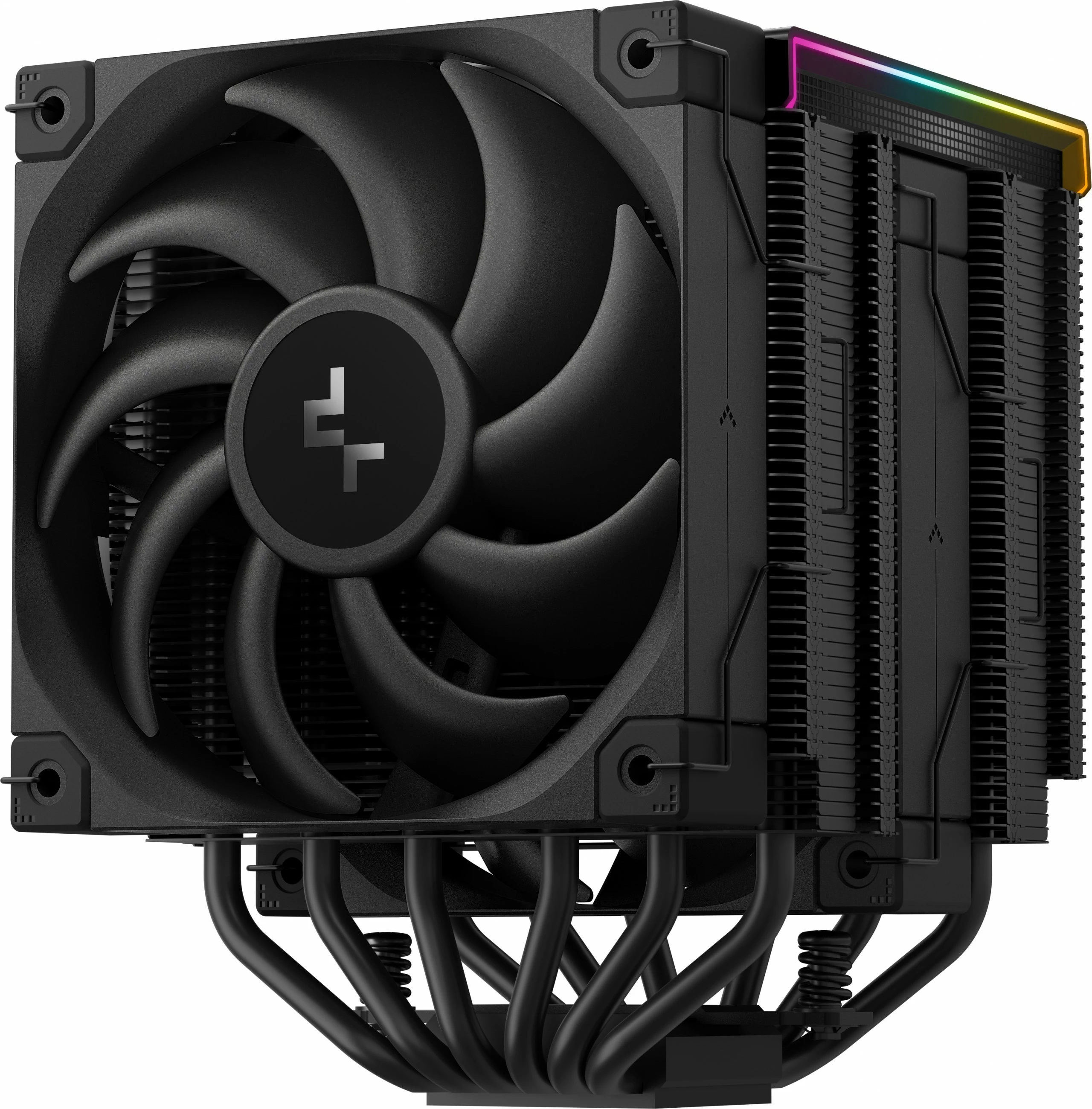 Procesorski hlajenje Deepcool AK620 DIGITAL PRO, 2 ventilatorja, LED, črn