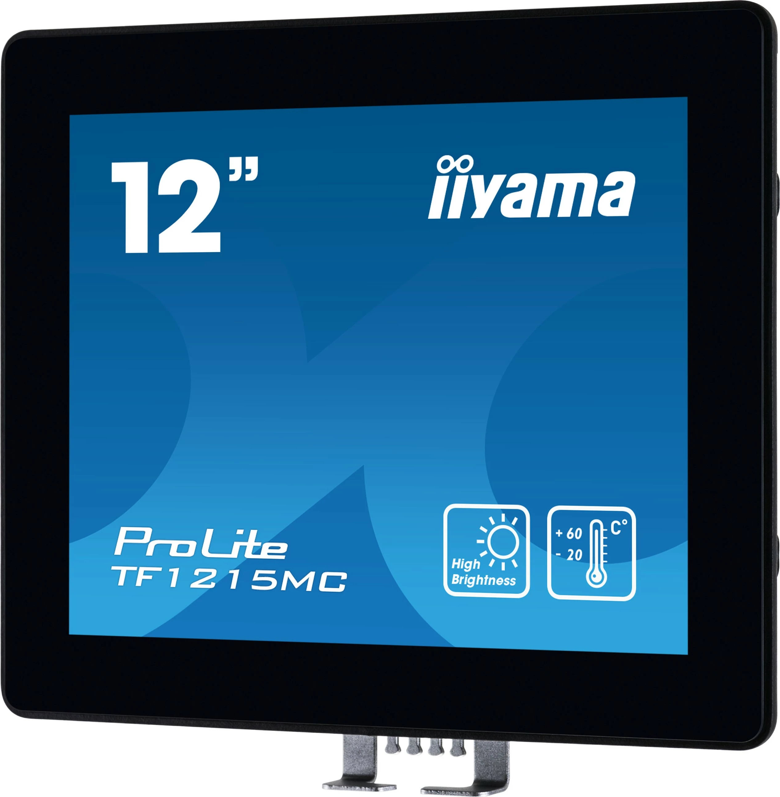 Zaslon 12,1" iiyama TF1215MC-B1, 25 ms, črn