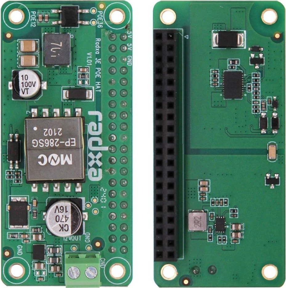 PoE HAT za RADXA Zero 3E ALLNET