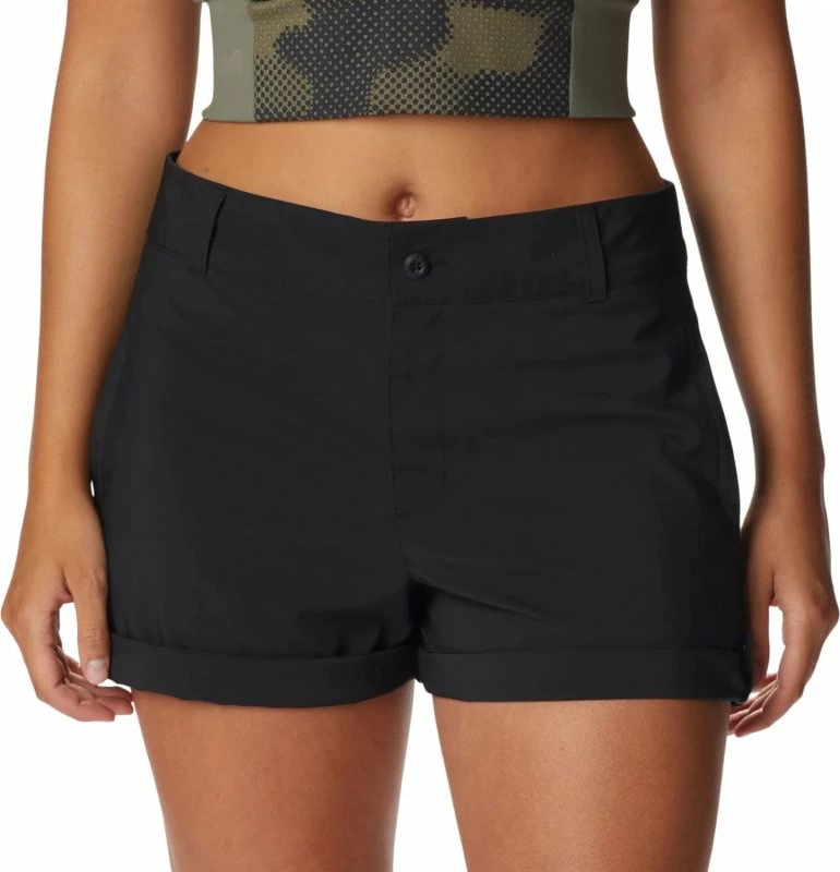 Trek hlače Columbia za ženske, črne