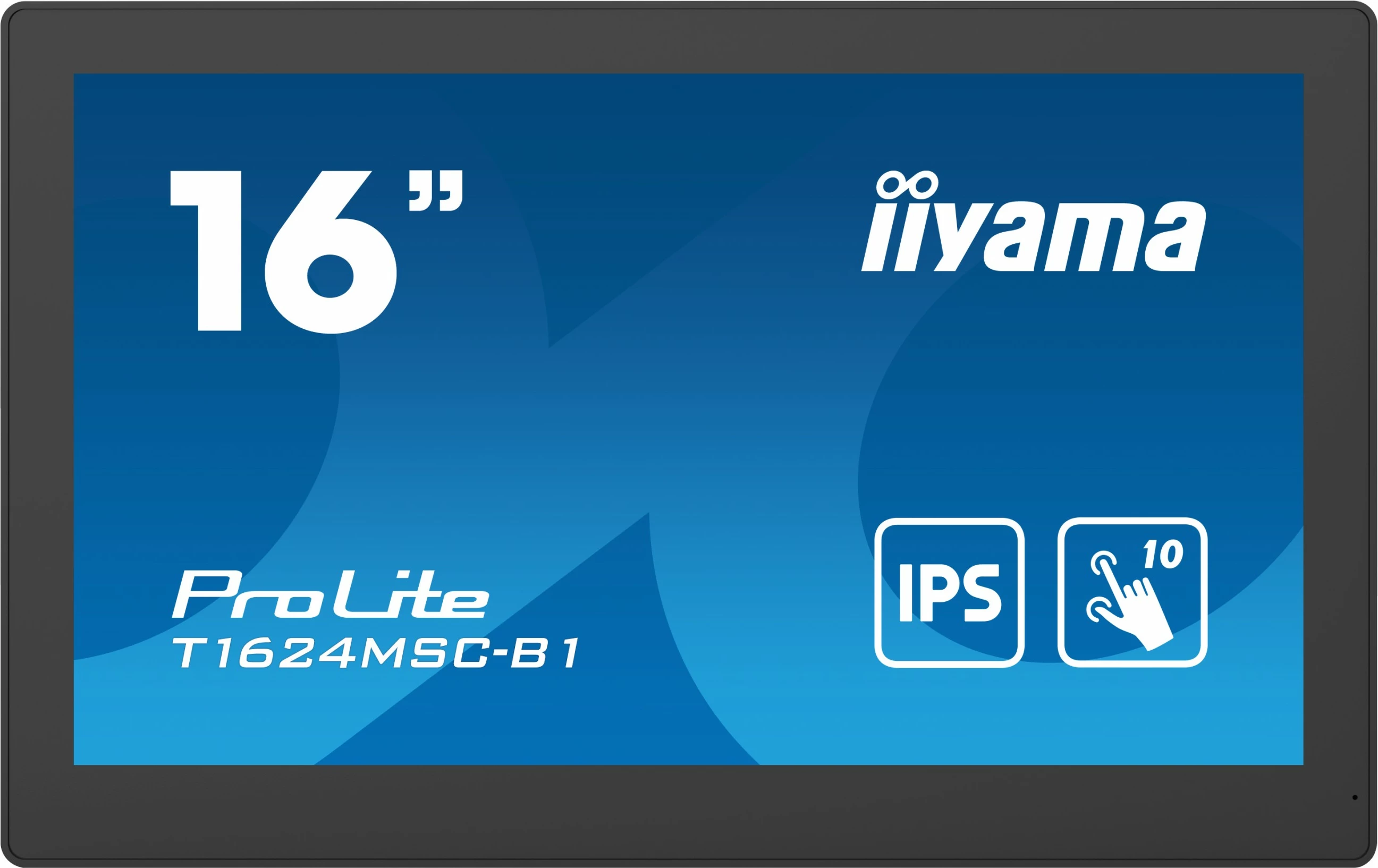 Zaslon na dotik 15,6" Full HD IPS iiyama T1624MSC-B1, črn