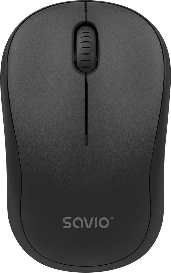 Brezžični miš SAVIO MB-03, Bluetooth, za pisarno, črn