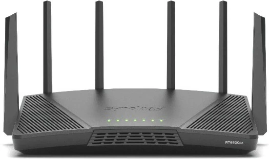 Tri-band Wi‑Fi 6E usmerjevalnik Synology RT6600ax, 1xWAN 3xGbE 1x2.5Gb, črn