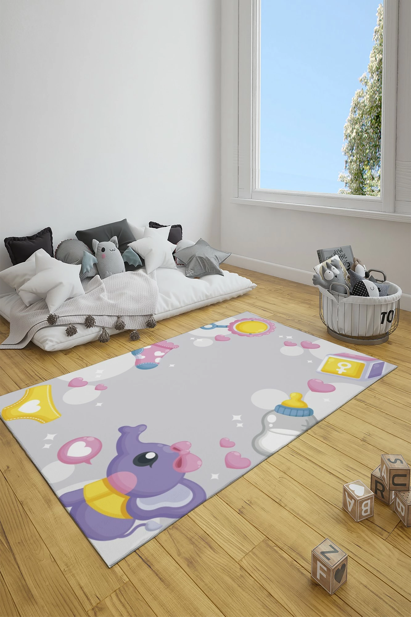 Otroška preproga, večbarvna, 80 x 300 cm, Conceptum Hypnose CT-3064