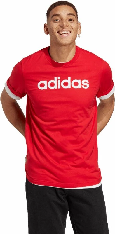 Majica za moške, rdeča adidas