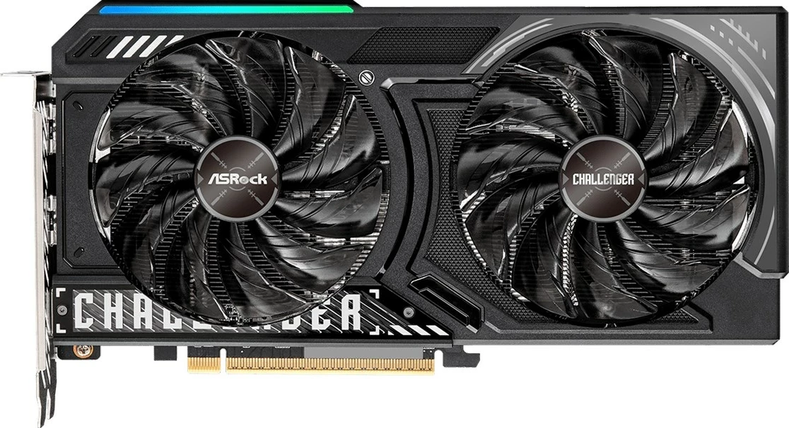 Grafična kartica Asrock AMD Radeon RX 9060 XT Challenger, 16 GB GDDR6, črn