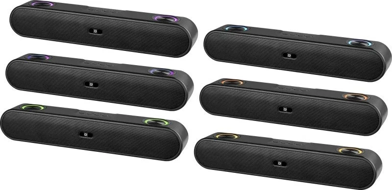Soundbar, Bluetooth Defender Z2, 16 W, LED, USB, črn