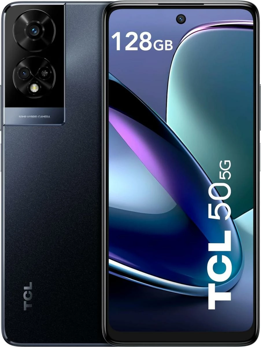 Pametni telefon 8+128 GB, 5G, temno moder TCL 50