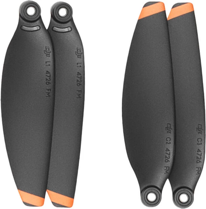Helike za dron DJI Mini 2 SE / Mini 2 / Mini SE / Mini 4K, set 2 parov, črno-oranžne