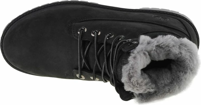 Škornji za fante Timberland Premium 6 IN WP Shearling, črni