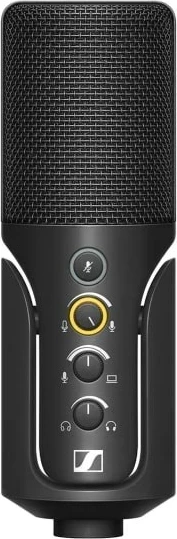 Kondenzatorski mikrofon, kardioid, USB Type-C, Sennheiser Profile, črn