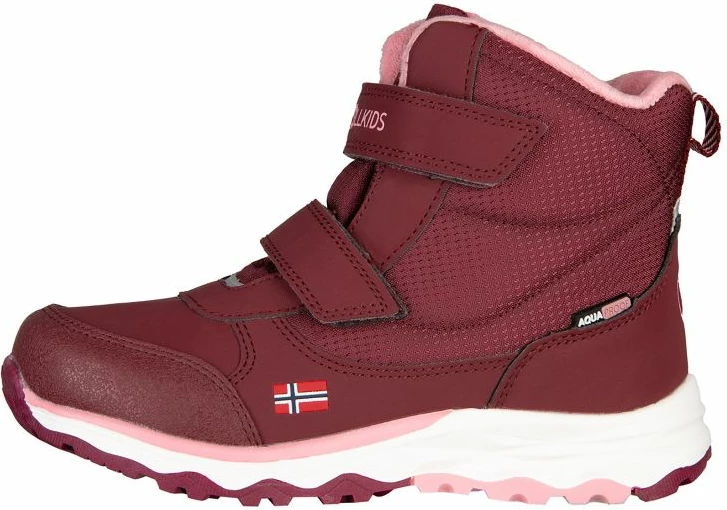 Zimske čizme za otroke Trollkids, rdeče