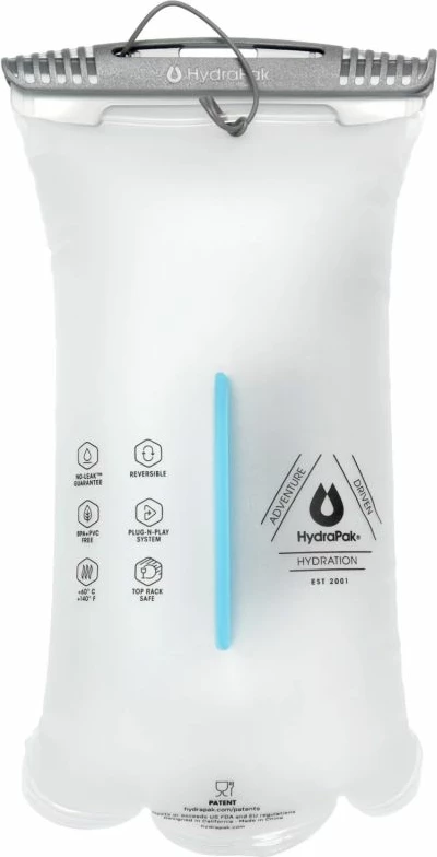 Shportna steklenica za tek Inov-8, 2 L, siva, za moške in ženske