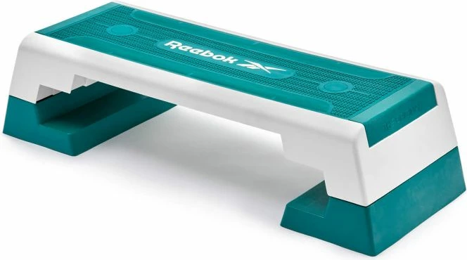 Step za vadbo Reebok - bel in zelen