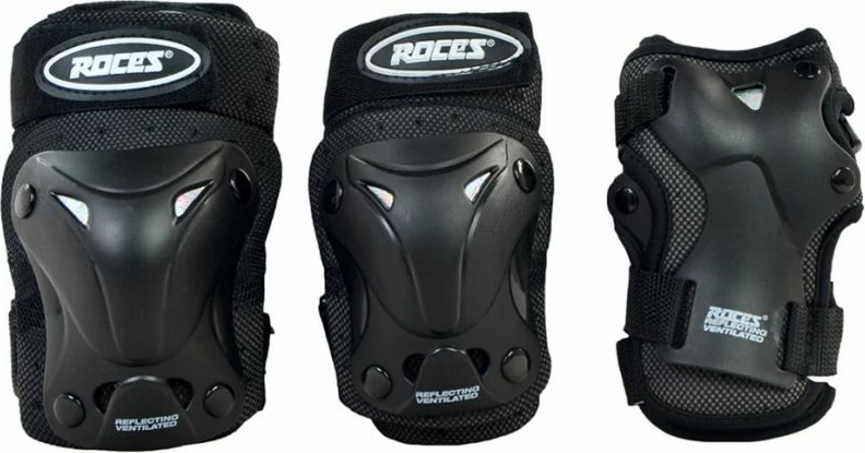 Zaščitna oprema za otroke Roces, črna