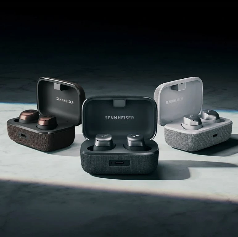 Kvalitetne slušalke Sennheiser Momentum True Wireless 4, Black Cooper