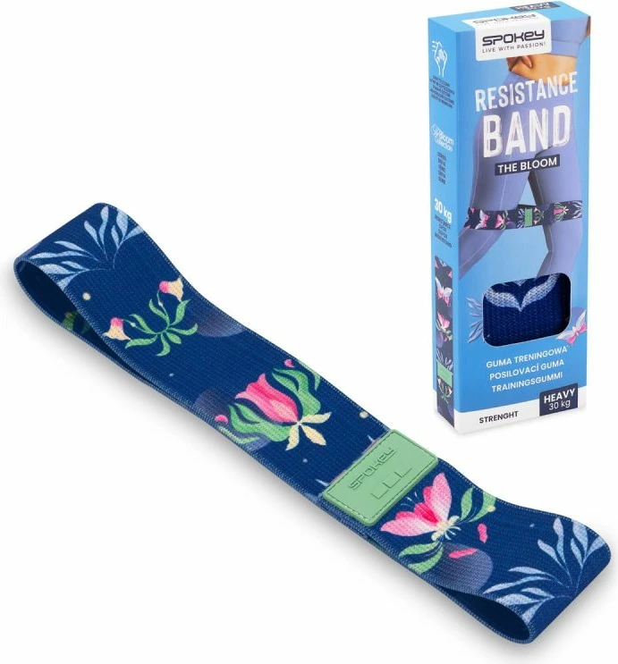 Elastični trak za vaje Spokey, modra