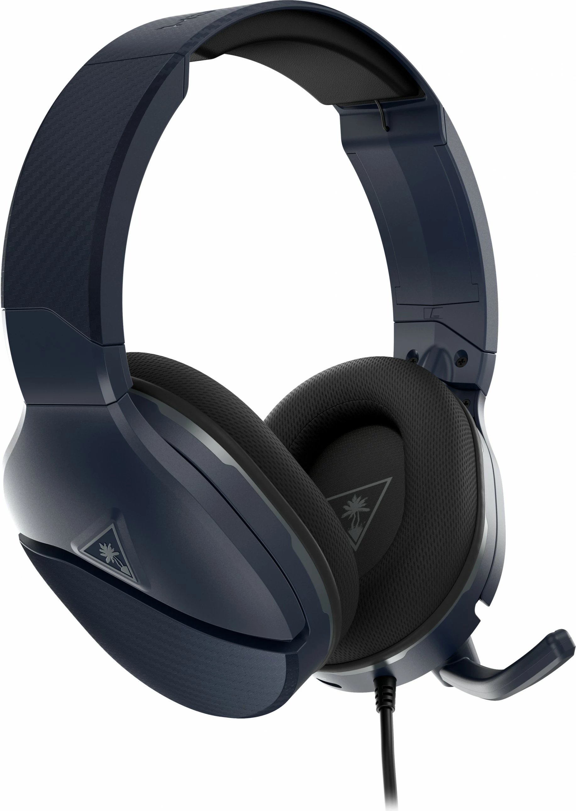 Gaming slušalke Turtle Beach Recon 200 Gen 2, s kablom, bass boost, mikrofon flip-to-mute, črne/mornarsko modre