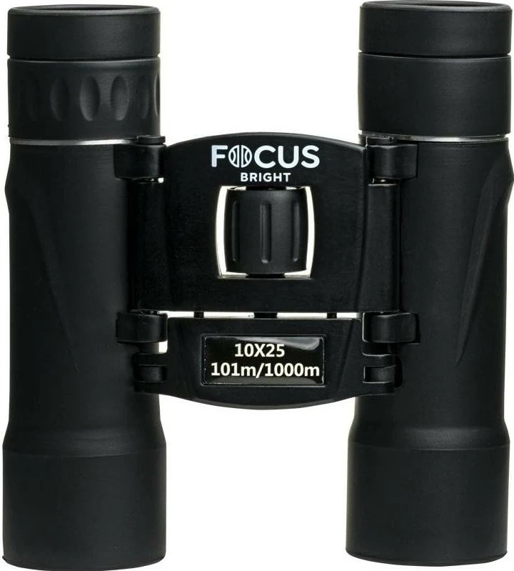 Dvogled 10x25, Focus Sport Optics Bright, črn