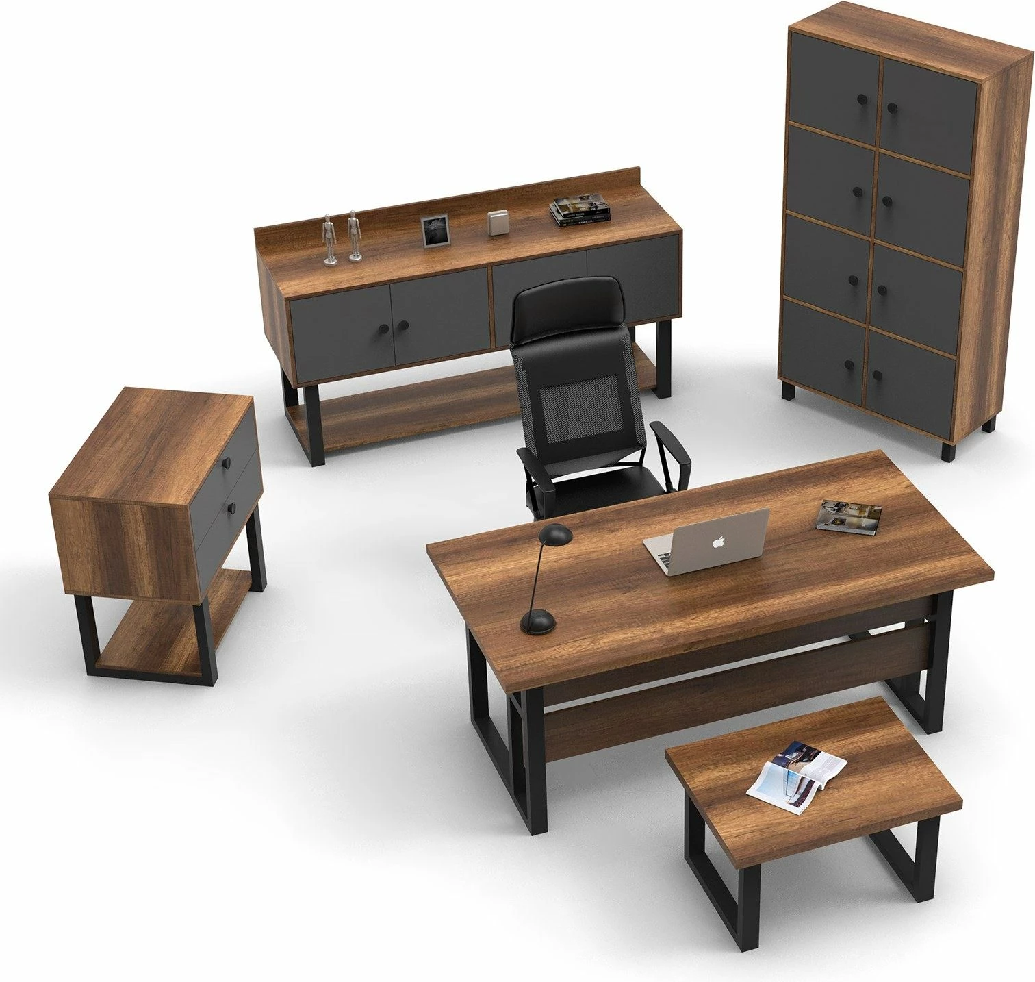 Set pisarniškega pohištva Skye Decor, Mn11-Ba