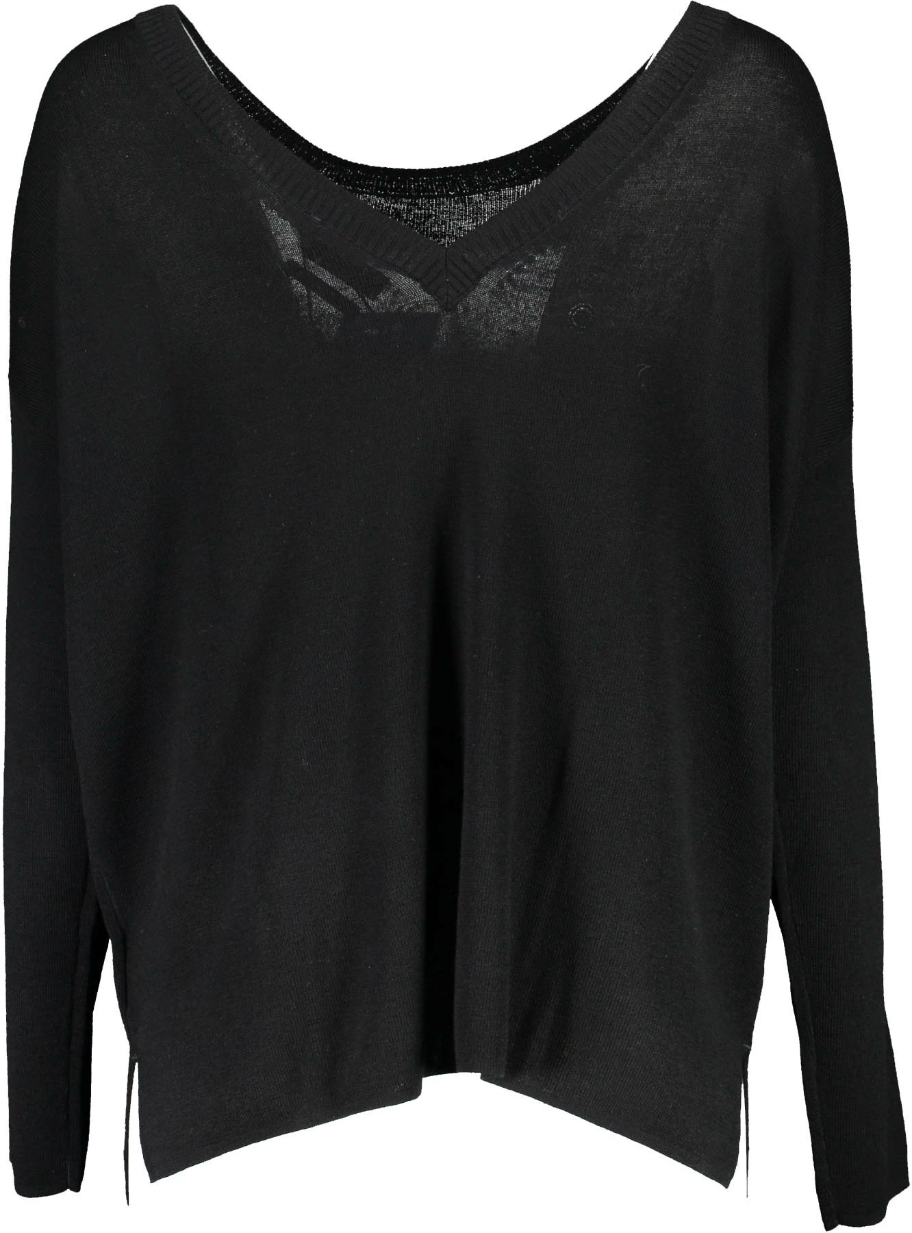 Pletenine za ženske GANT, črna