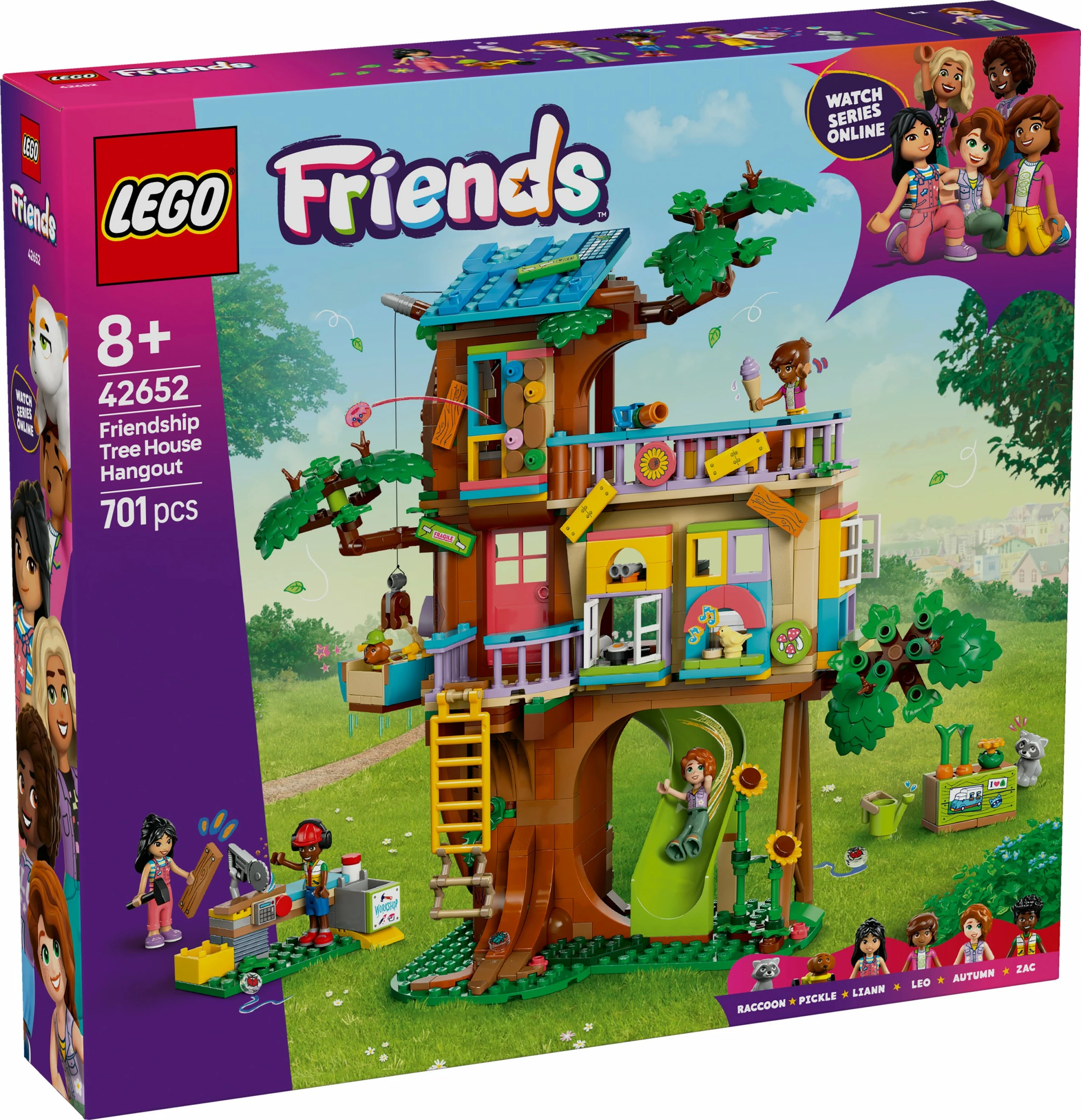 Hiša na drevesu LEGO Friends 42652, 701 del, večbarvno