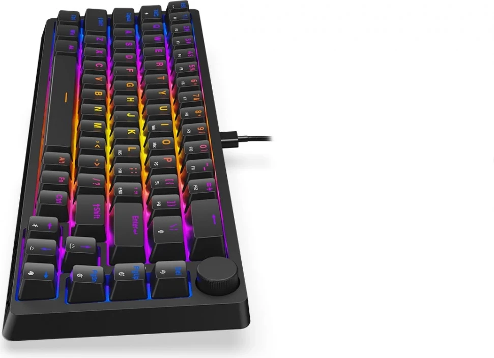 Mehanska igralna tipkovnica, Krux, črna