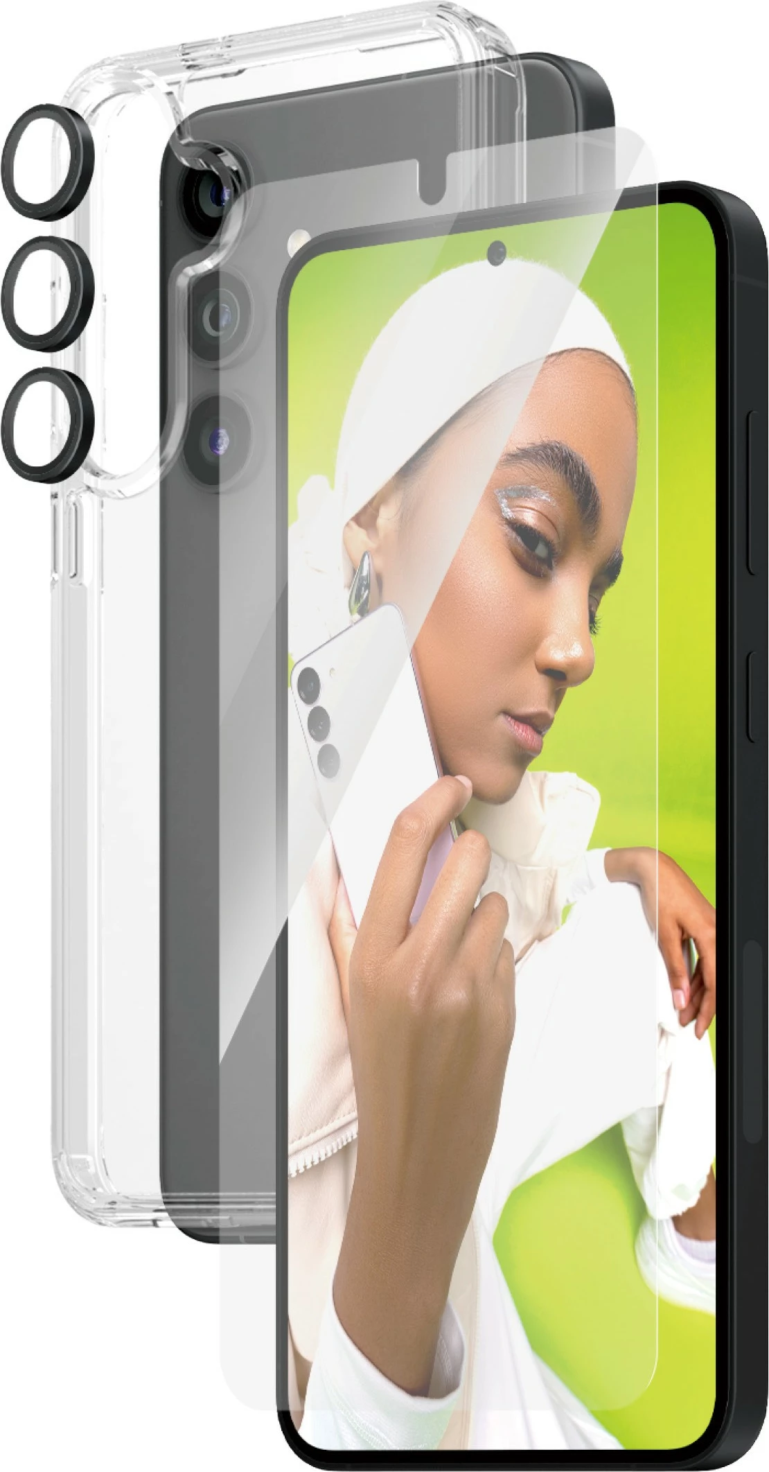 Prozoren ovitek PanzerGlass 3-v-1 za Samsung Galaxy S24 Plus