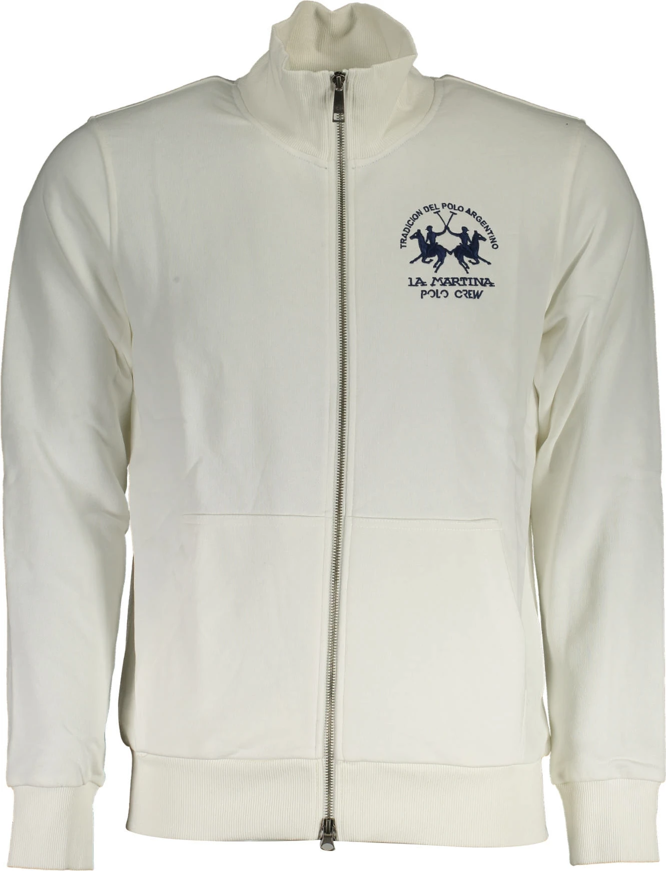 Pulover za moške, bel, LA MARTINA