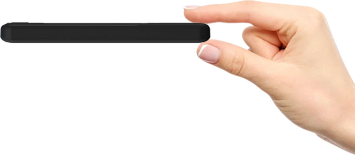 Powerbank, 10000 mAh, 2x USB, 10 W, USB-C, črn, Wozinsky Wpower WPBBK-2