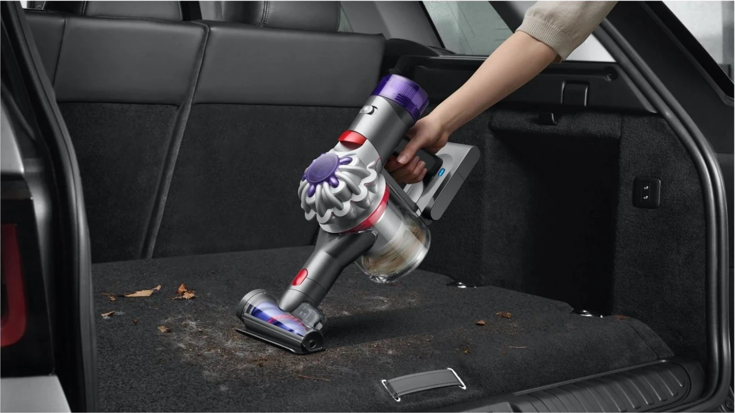 Brezvrečasta navpična sesalnik, Dyson V8 Absolute, rumen