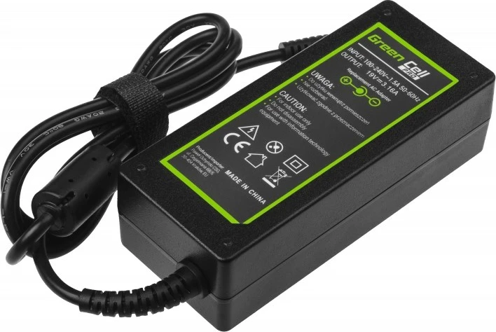 Pretvornik/napajalnik Green Cell AD20P, 60 W, črn