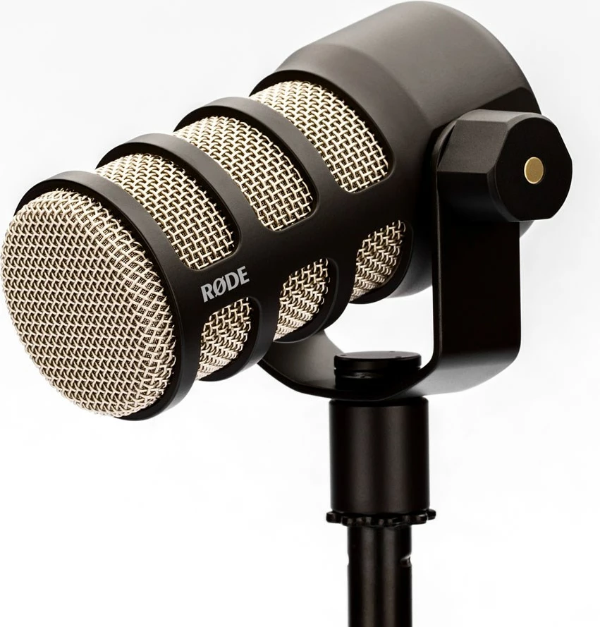 Dinamični mikrofon RODE PodMic, črn