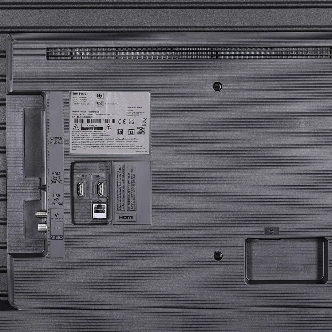 Televizor 43", 4K Ultra HD, Smart TV, črn Samsung UE43U8072FUXXH