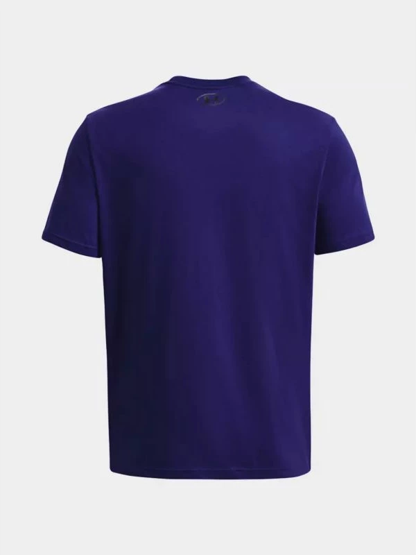 Majica z logotipom na levi strani, Under Armour M 1326799-468, mornarsko modra