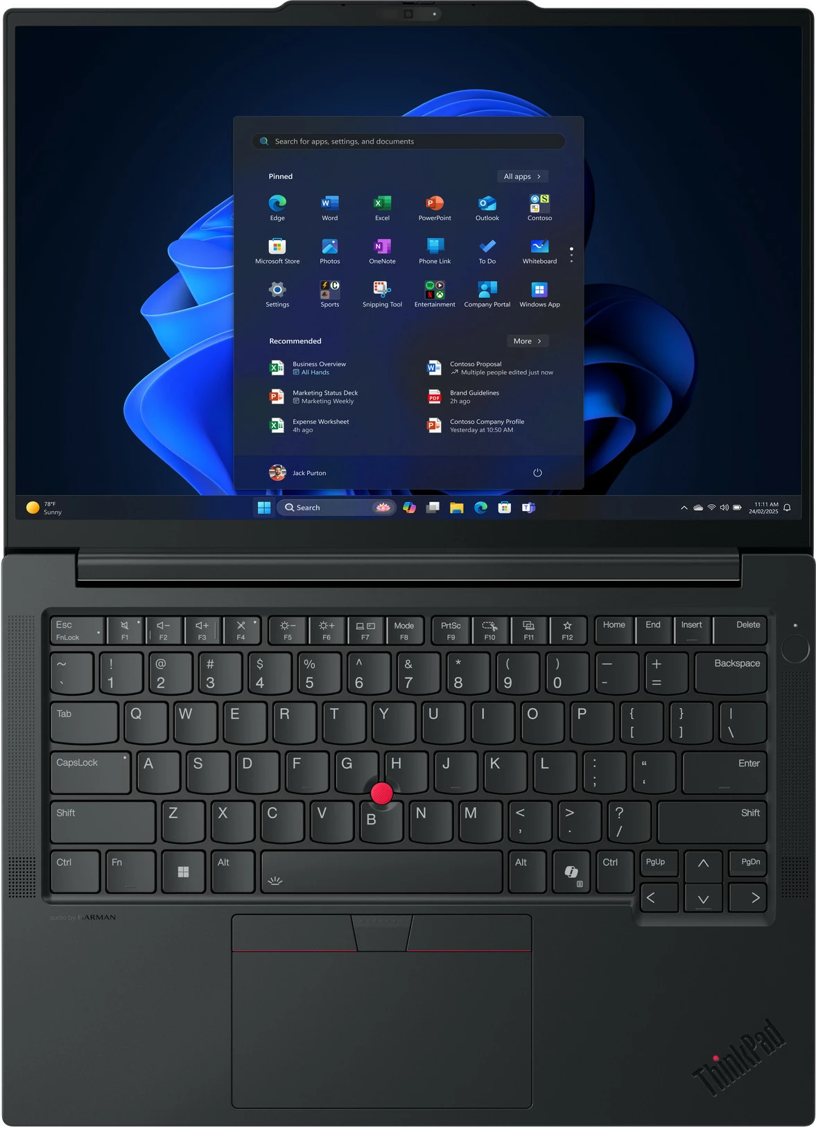 Prenosnik Lenovo ThinkPad E14 G7, Ultra5 228V, 32 GB RAM, 1 TB SSD, 14", črn
