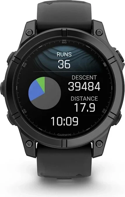 Napredna športna ura 47 mm, 16 GB, AMOLED, črna Garmin Fenix