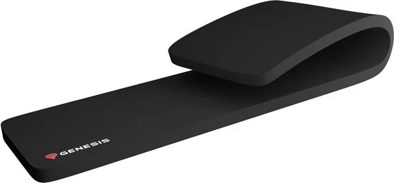 Opora za zapestje za igralce, Genesis Rubid 400, črna