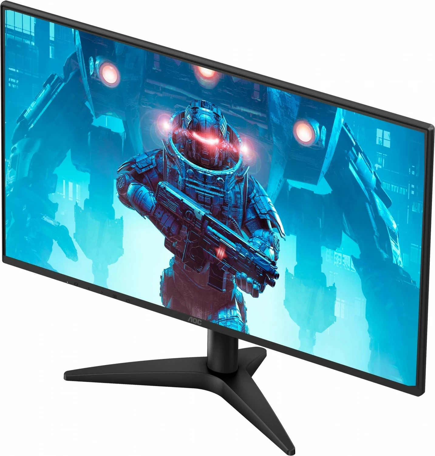 Monitor AOC B36X, 27", IPS, Full HD, 144Hz, HDR10, črn